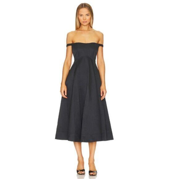 Free People Alinda Dress in Black - 0 - Picture 1 of 11